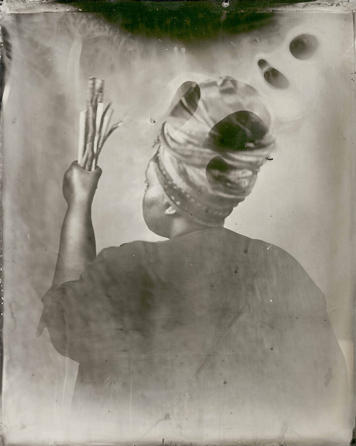 Sothiou (2017), Khadija Saye. Image courtesy the Estate of Khadija Saye