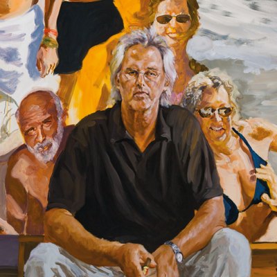 Self-Portrait: An Unfinished Work (detail; 2011), Eric Fischl