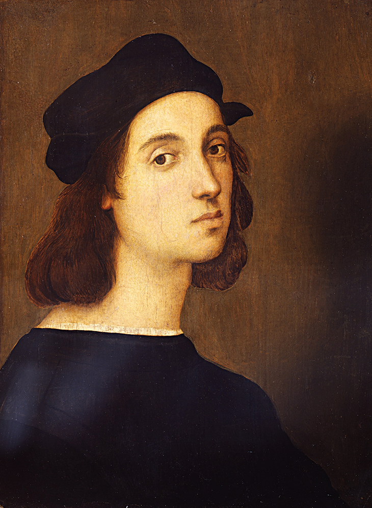 Self-portrait (1506), Raphael. Gallerie degli Uffizi, Florence