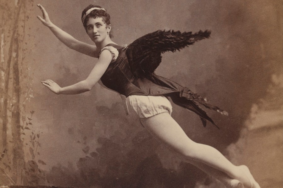 Helena Luy (detail; 1880s), Benjamin J. Falk, New York.