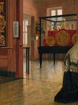 Interior View of the Metropolitan Museum of Art when in Fourteenth Street