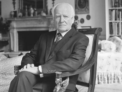 Desmond Guinness. Photo: Amelia Stein; courtesy Irish Georgian Society