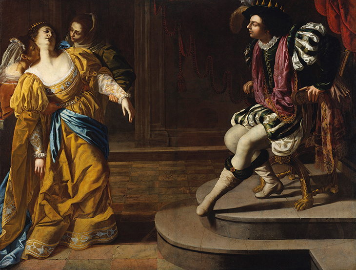 Esther before Ahasuereus (c. 1628–30), Artemisia Gentileschi. Metropolitan Museum of Art, New York