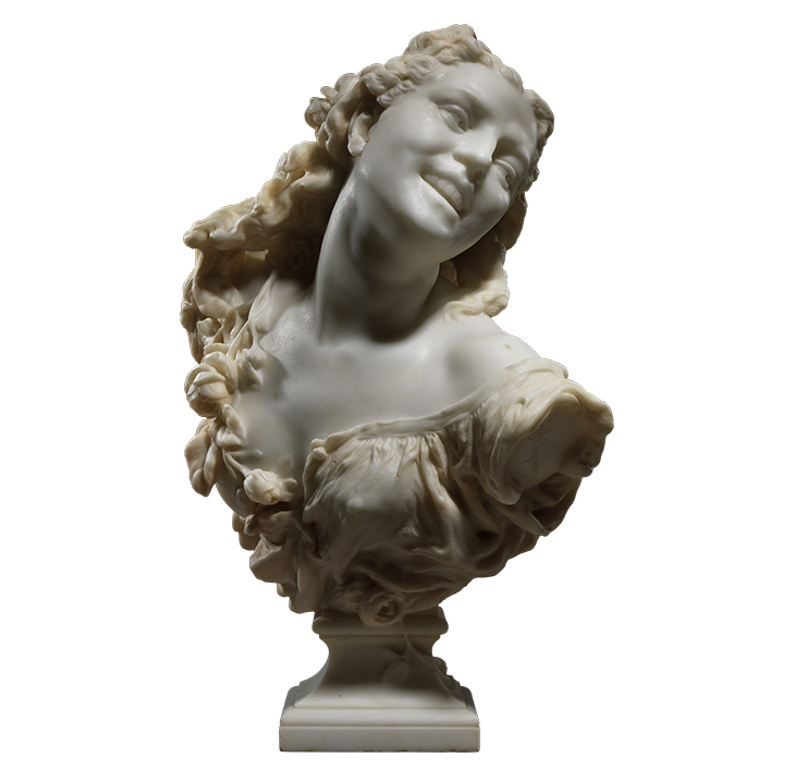 Bacchante aux Roses (La Rieuse)