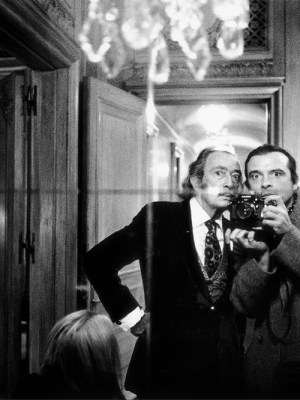 'Me and Dali in New York', 1972, David Bailey.