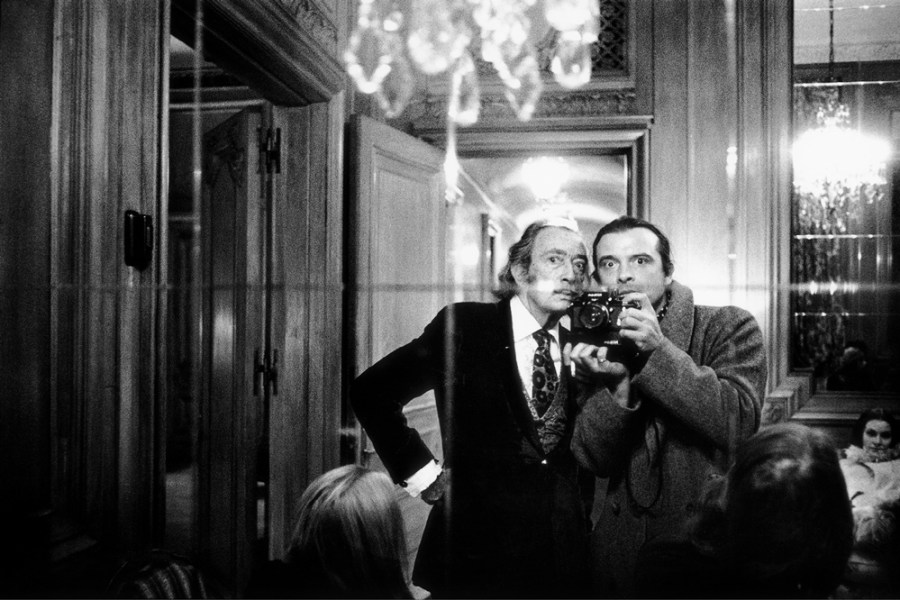 'Me and Dali in New York', 1972, David Bailey.