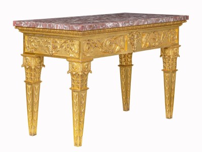 Table (late 18th century), circle of Lorenzo Dolci.