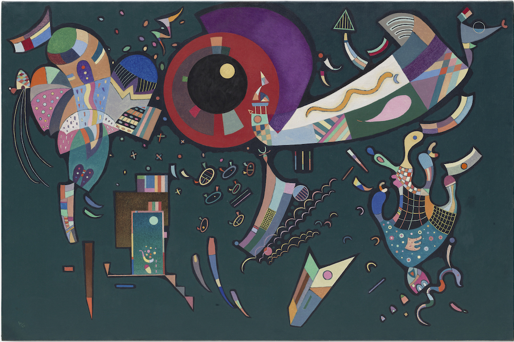 Around the Circle (1940), Vasily Kandinsky.