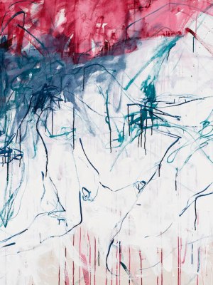 It - didnt stop - I didnt stop (detail; 2019), Tracey Emin.