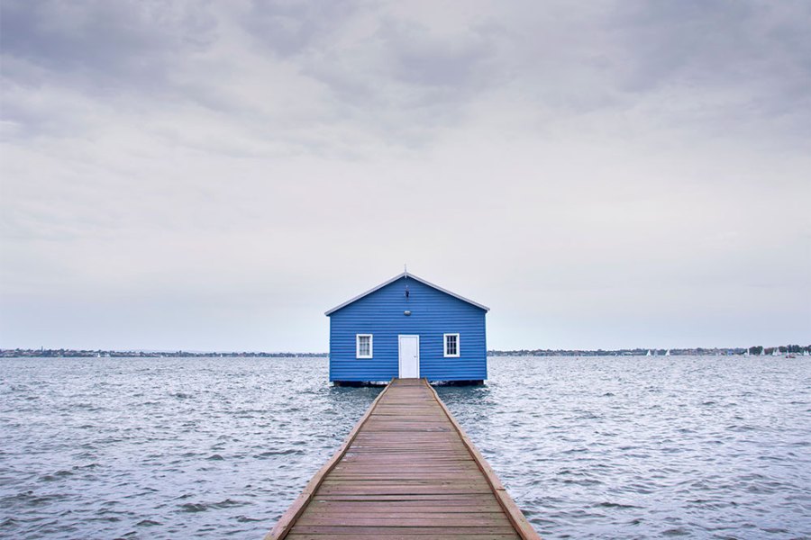 Crawley Edge Boatshed, Perth, WA, Australia, c. 1930s. Photographed by James Wong