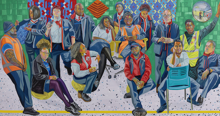 London Underground: Brixton Station and Victoria Line Staff (2018–19), Aliza Nisenbaum.