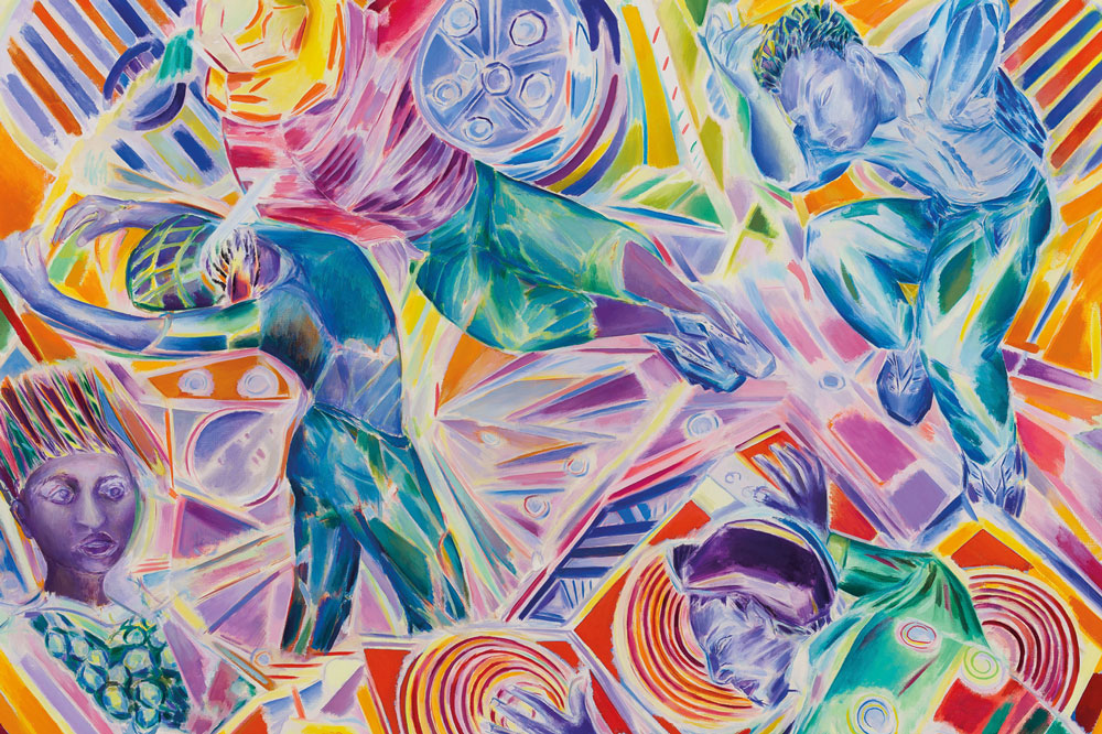 All Hands on Deck (detail; 2003), Denzil Forrester.