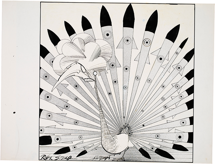 Tor-Peacock! (1983), Ralph Steadman.