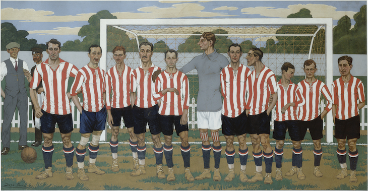 The Team of the Athletic Club (1915), José Arrue.