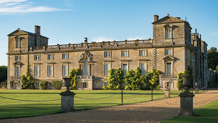 Wilton House, Wiltshire, from the south.