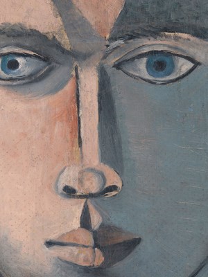Head of Man (detail; 1948), John Craxton.