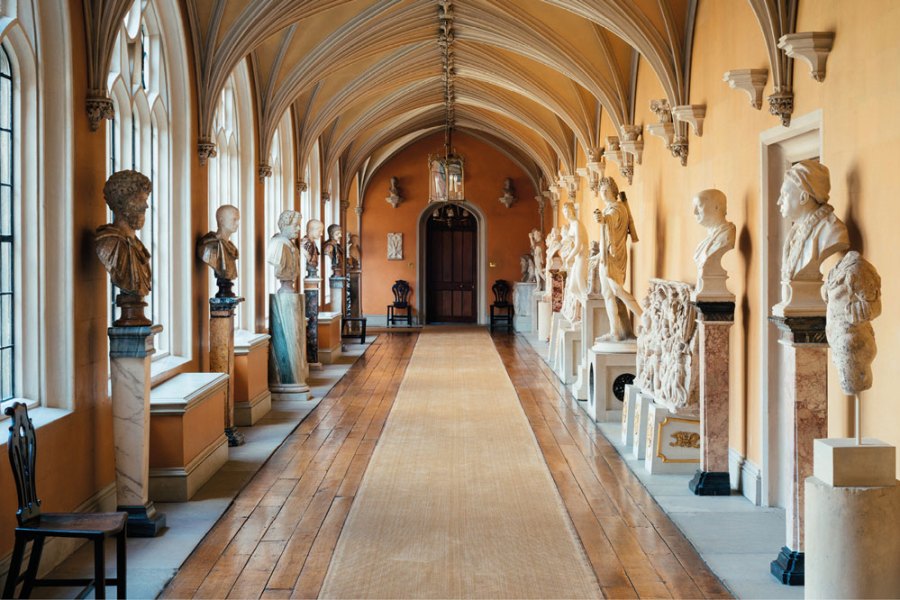 The South Cloister at Wilton House, designed by James Wyatt in c. 1801.