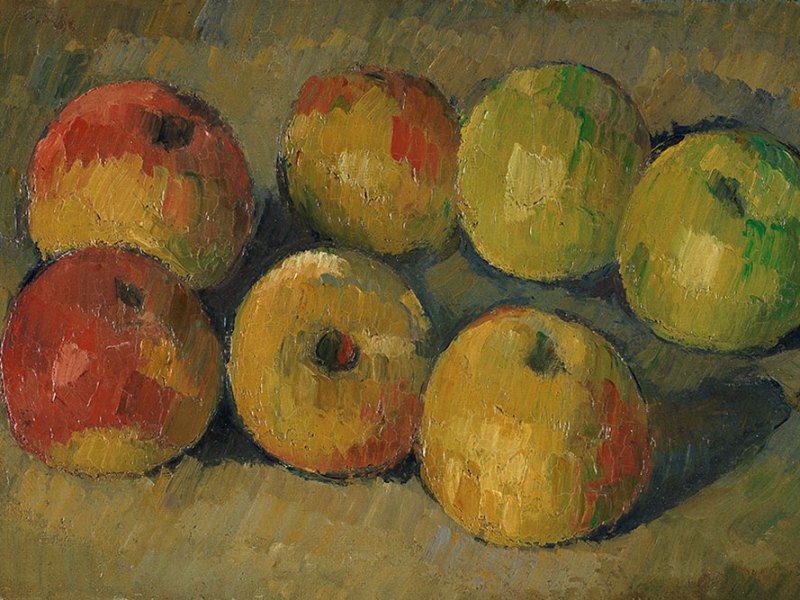 Still Life with Apples (1877–78), Paul Cézanne.
