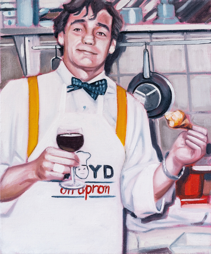 Floyd on Apron (2020), Lydia Blakeley. 