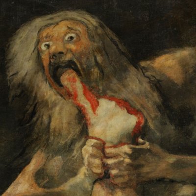 Saturn (1820–23), Francisco de Goya. Museo del Prado, Madrid