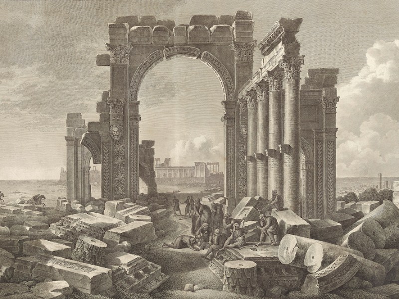 Monumental Arch (1799), Desmaisons and Pierre Gabriel Berthault after Louis-François Cassas.