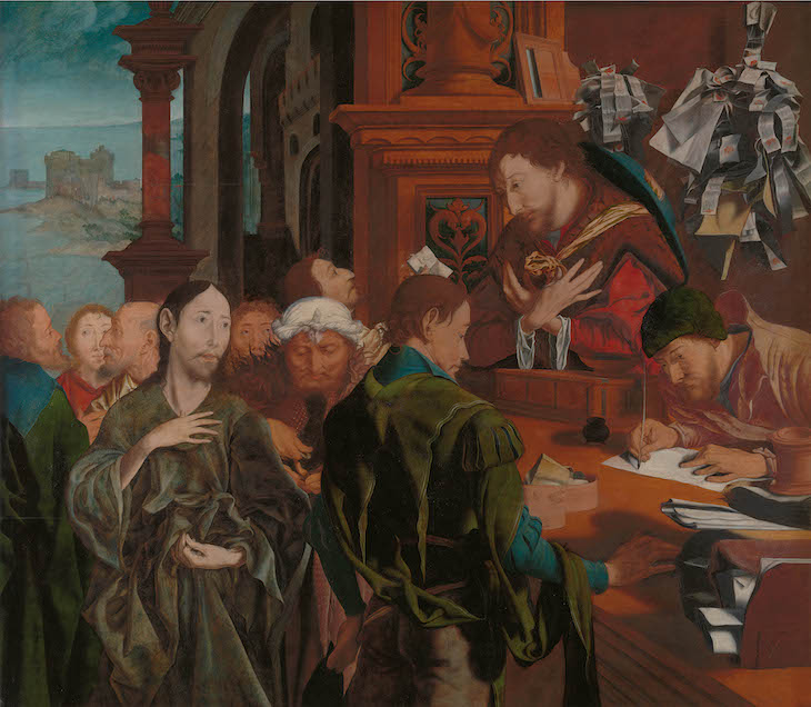 The Calling of Saint Matthew (after 1536), Marinus an Reymerswale.