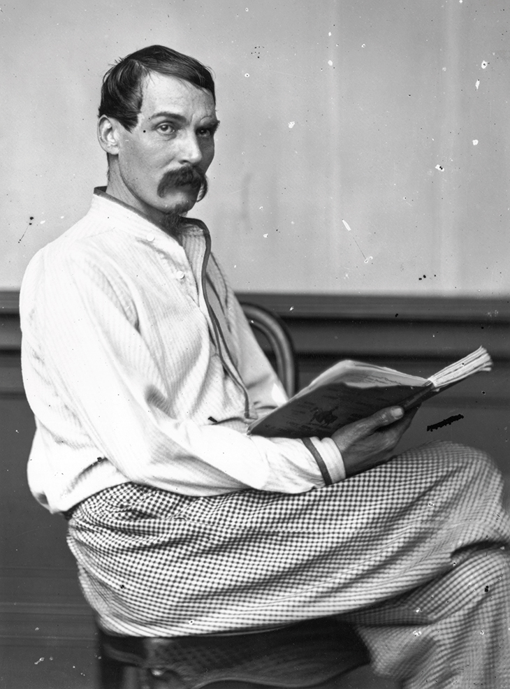 Richard Francis Burton, photographed on 24th August 1864.