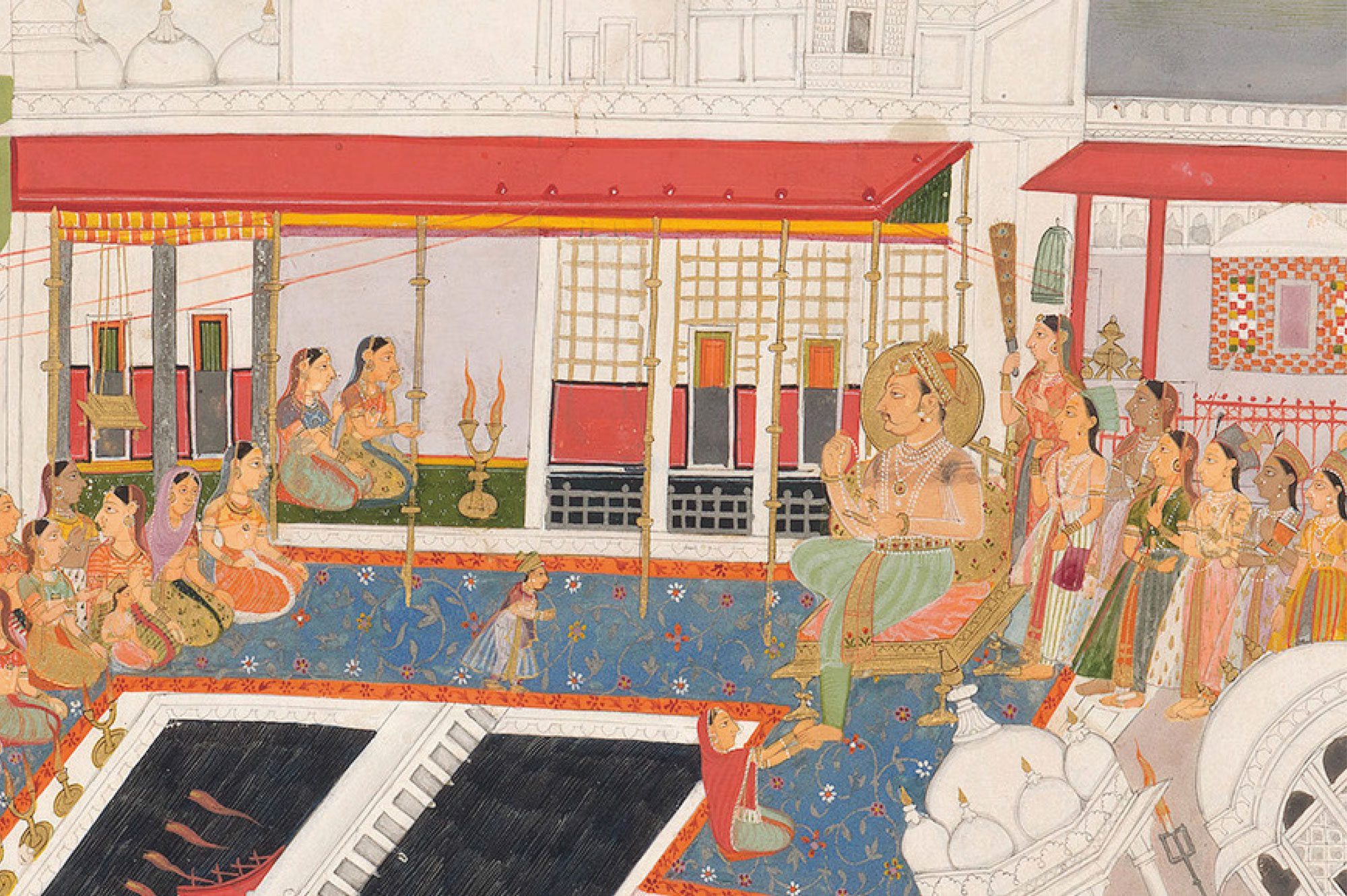 The court painters who magnified the princely pleasures of a Rajput dynasty