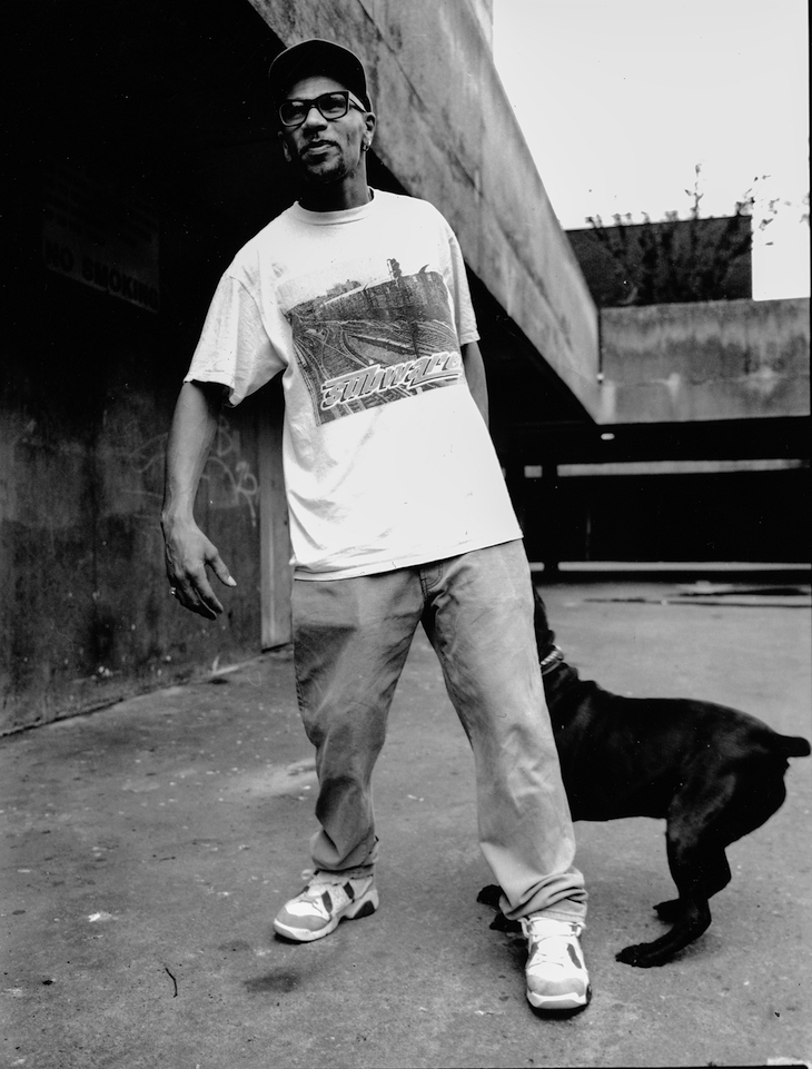 Goldie, photographed in Camden in 1995 by Eddie Otchere