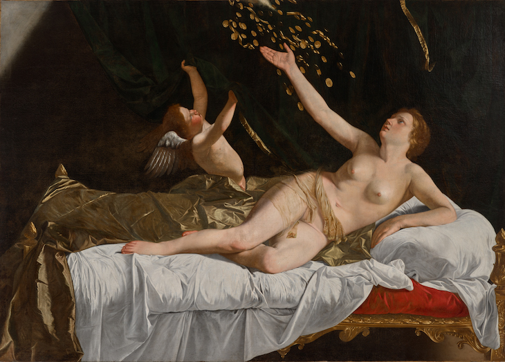 Danaë (c. 1623), Orazio Gentileschi.