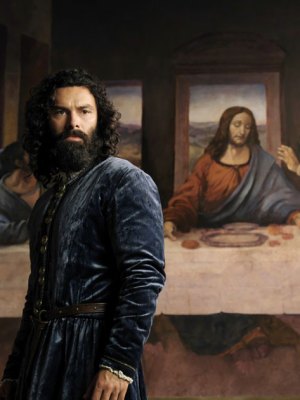 Aidan Turner in ‘Leonardo’, which launches on 16 April on Prime Video