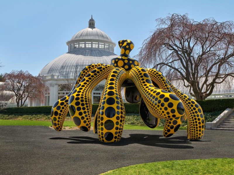 Dancing Pumpkin (2020), Yayoi Kusama.