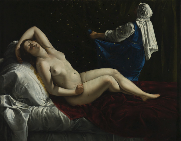 Danaë (c. 1612), Artemisia Gentileschi.