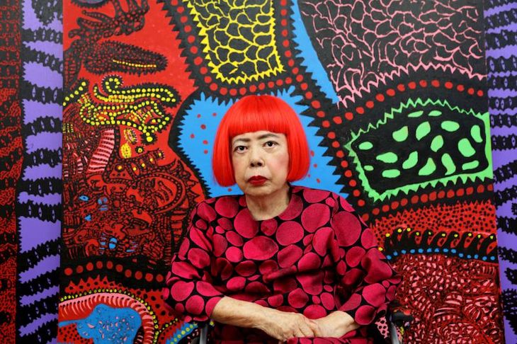 Yayoi Kusama.