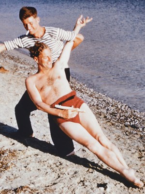 John Craxton (left) and Patrick Leigh Fermor (right), Serifos, Greece, 1951.