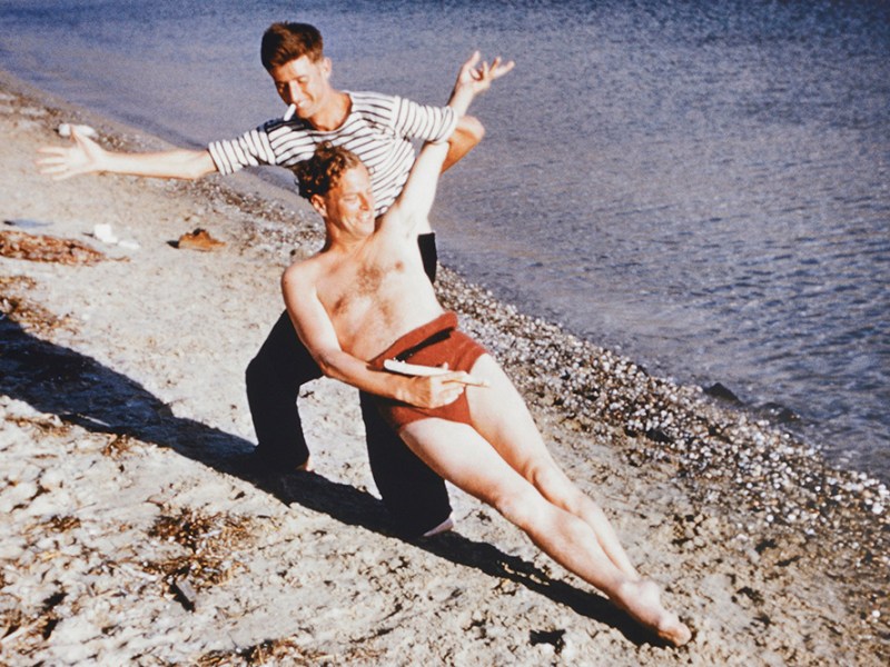John Craxton (left) and Patrick Leigh Fermor (right), Serifos, Greece, 1951.