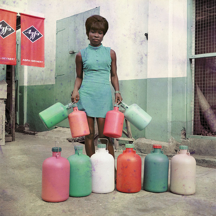 Sick Hagemeyer shop assistant, Accra (c. 1971), James Barnor. Courtesy Autograph ABP