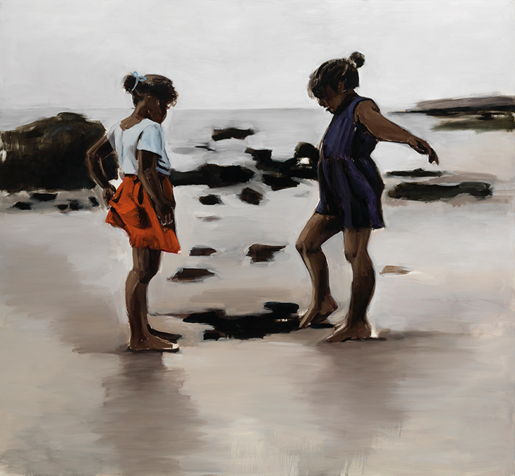 Condor and The Mole (2011), Lynette Yiadom-Boakye. Arts Council Collection, Southbank Centre, London.