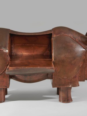 Grand Rhinocéros V (1988/91), François-Xavier Lalanne.