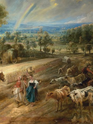 The Rainbow Landscape (detail; c. 1636), Peter Paul Rubens.