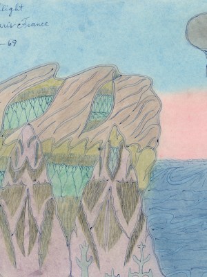 American Zeppolin Flight from New York City to Paris France in Year 1939 (1969), Joseph E. Yoakum.