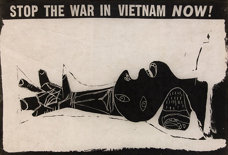 Stop the war in Vietnam now! poster (1967), Rudolf Baranik for the Art Workers Coalition