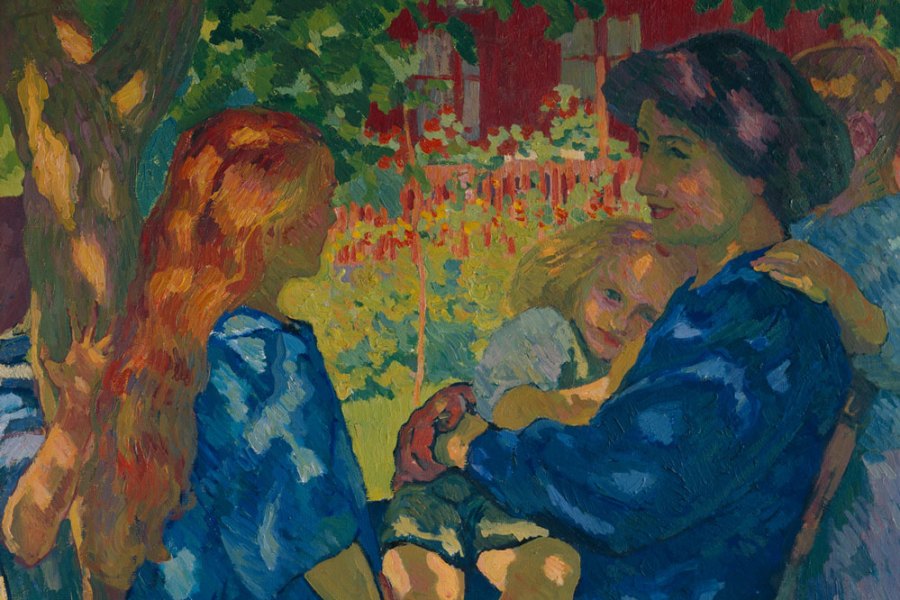 (detail; 1911), Giovanni Giacometti.