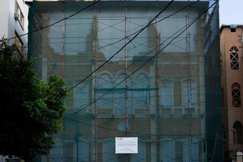 House on Armenia Street, 500 metres from the site of the Port explosion.