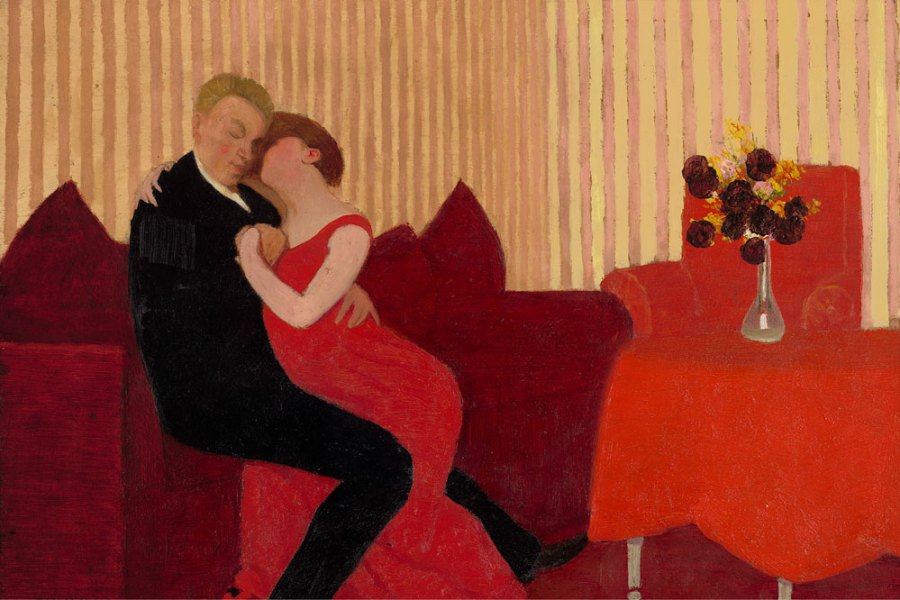 The Lie (1898), Félix Vallotton.