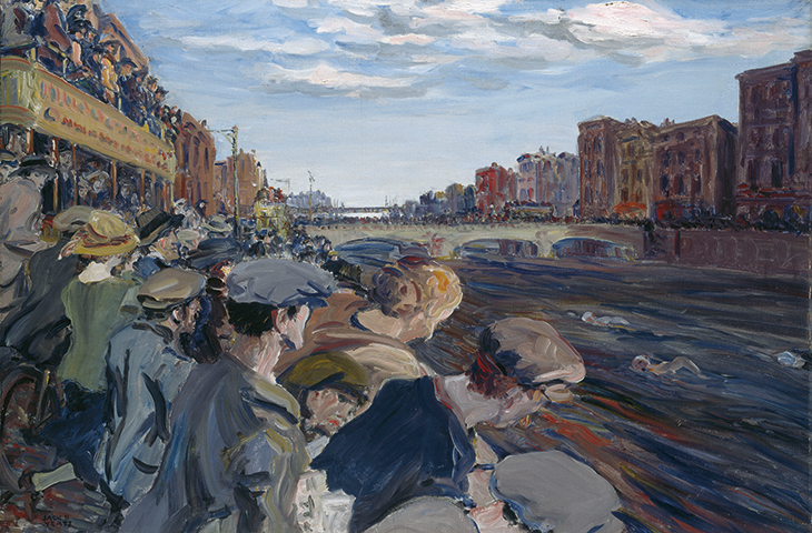 The Liffey Swim (1923), Jack B. Yeats. National Gallery of Ireland, Dublin