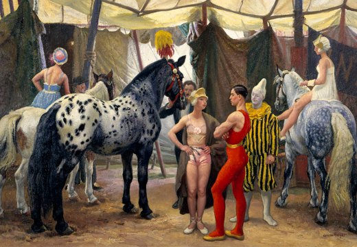 Circus Matinee (1938), Laura Knight.