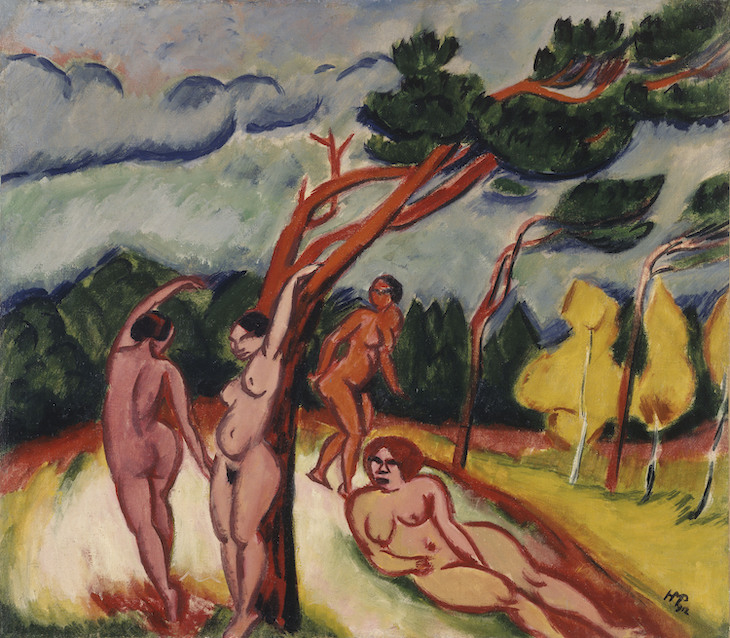 Landscape (1912), Max Pechstein.