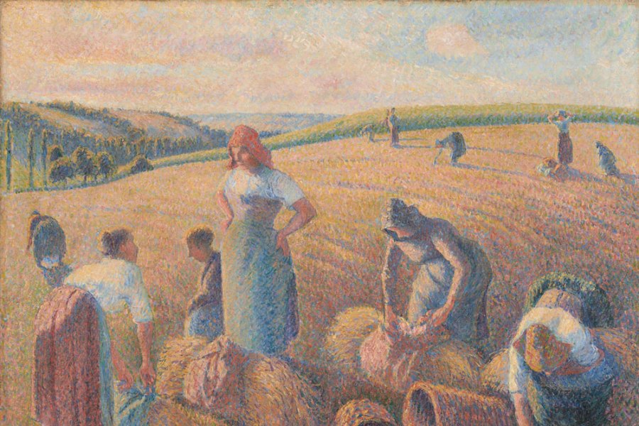 The Gleaners (1889), Camille Pissarro.