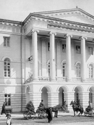 The building now home to the Shalva Amiranashvili Museum of Fine Arts, Tbilisi, shown in a 19th-century photo.